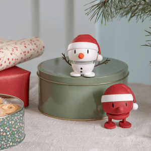 Hoptimist Snowmann Soft Santa White - figurer - julepynt