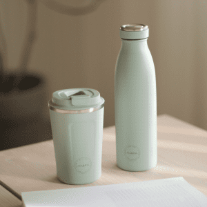 AYA & IDA - drikkeflaske 500 ml - CUP2GO 380 ml - mint green