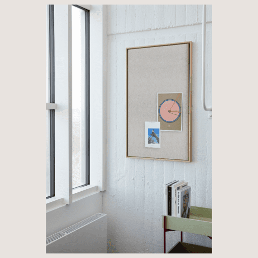 Hemverk opslagstavle - Recy Pinboard – Beige filt (1)