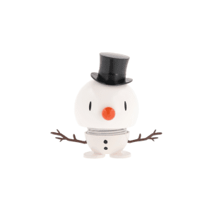 Hoptimist Snowman Hoptimist Medium white - julepynt - figurer (1)