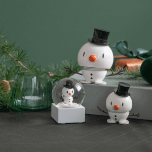 Hoptimist Snowman Hoptimist Medium white - julepynt - figurer (2)