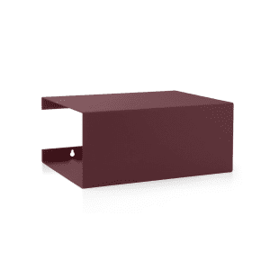 ReCollector BoxShelf - Maroon Red - sengebord - hylde