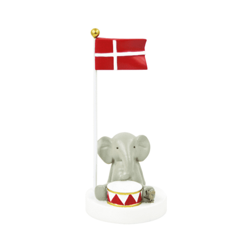 Bordflag elefant med tromme - kids by friis (1)