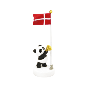 Bordflag - panda med trompet - kids by friis (1)