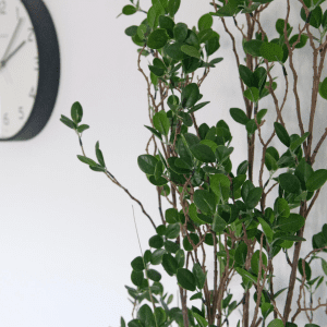 Kunstig Eviggroen busk med graes 182 cm - kunstige planter