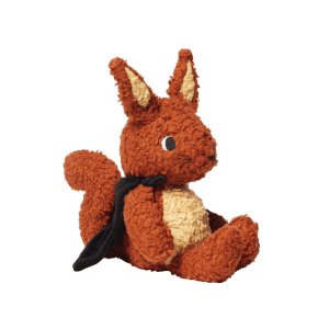 Sleeping hero - egernet knirke med kappe - bamse