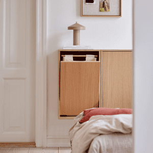 Vaeghaengt Vasketoejskurv - Nordic Oak - recollector