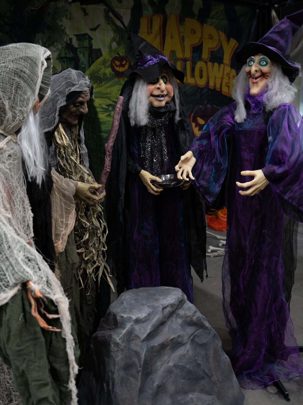 Heks, Lilla (animeret)175 cm - Billede 4