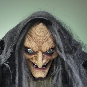 Alternative view of Halloween Heks, Nahema (animeret) 160 cm