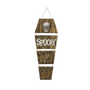 Halloween Kistelåg, "Spooky" (animeret) 150 cm