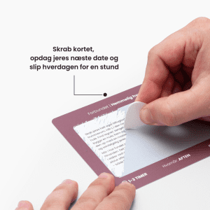 Date Nights - skrabekort - aktiviteter for par - meaningful moments - par spil - ModernHouse