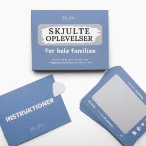 For hele Familien - skrabekort - familieaktiviteter - skjulte oplevelser - meaningful moments - ModernHouse