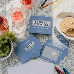 For hele Familien - skrabekort - familieaktiviteter - skjulte oplevelser - meaningful moments - ModernHouse