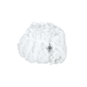 Halloween Edderkoppednet, Hvid 50 gram (1)