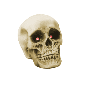Halloween Kranium med LED (1)