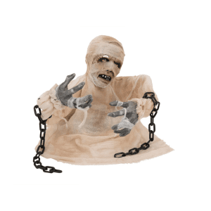 Halloween Mumie - animeret - 40 cm - halloween pynt (1)