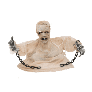 Halloween Mumie - animeret - 40 cm - halloween pynt