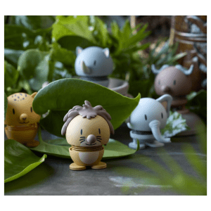 Hoptimist loeve - figurer - dyrefigurer - daabsgave - navngivningsgave