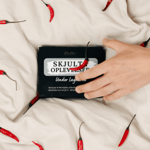 Under lagnerne - skjulte oplevelser - meaningful moments - fraekke oplevelser - erotiske spil - par tid - parspil - ModernHouse