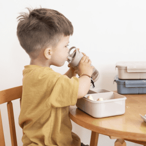 3 Sprouts Drikkedunk Taupe - 350 ml - boernedrikkeflaske - drikkeflaske - vandflaske