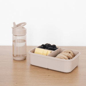 3 Sprouts Drikkedunk Taupe - 350 ml - boernedrikkeflaske - drikkeflaske - vandflaske