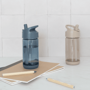 3 Sprouts Drikkedunk Taupe - 350 ml - boernedrikkeflaske - drikkeflaske - vandflaske