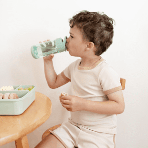 3 Sprouts Drikkedunk groen - 350 ml - boernedrikkeflaske - drikkeflaske - vandflaske