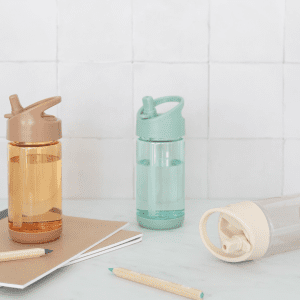 3 Sprouts Drikkedunk groen - 350 ml - boernedrikkeflaske - drikkeflaske - vandflaske