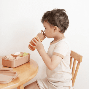 3 Sprouts Drikkedunk rust - 350 ml - boernedrikkeflaske - drikkeflaske - vandflaske