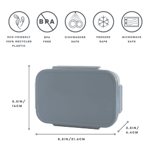 3 Sprouts Madkasse blaa - madkasser