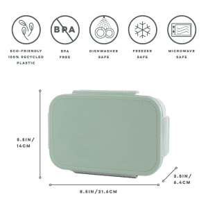 3 Sprouts Madkasse groen - madkasser