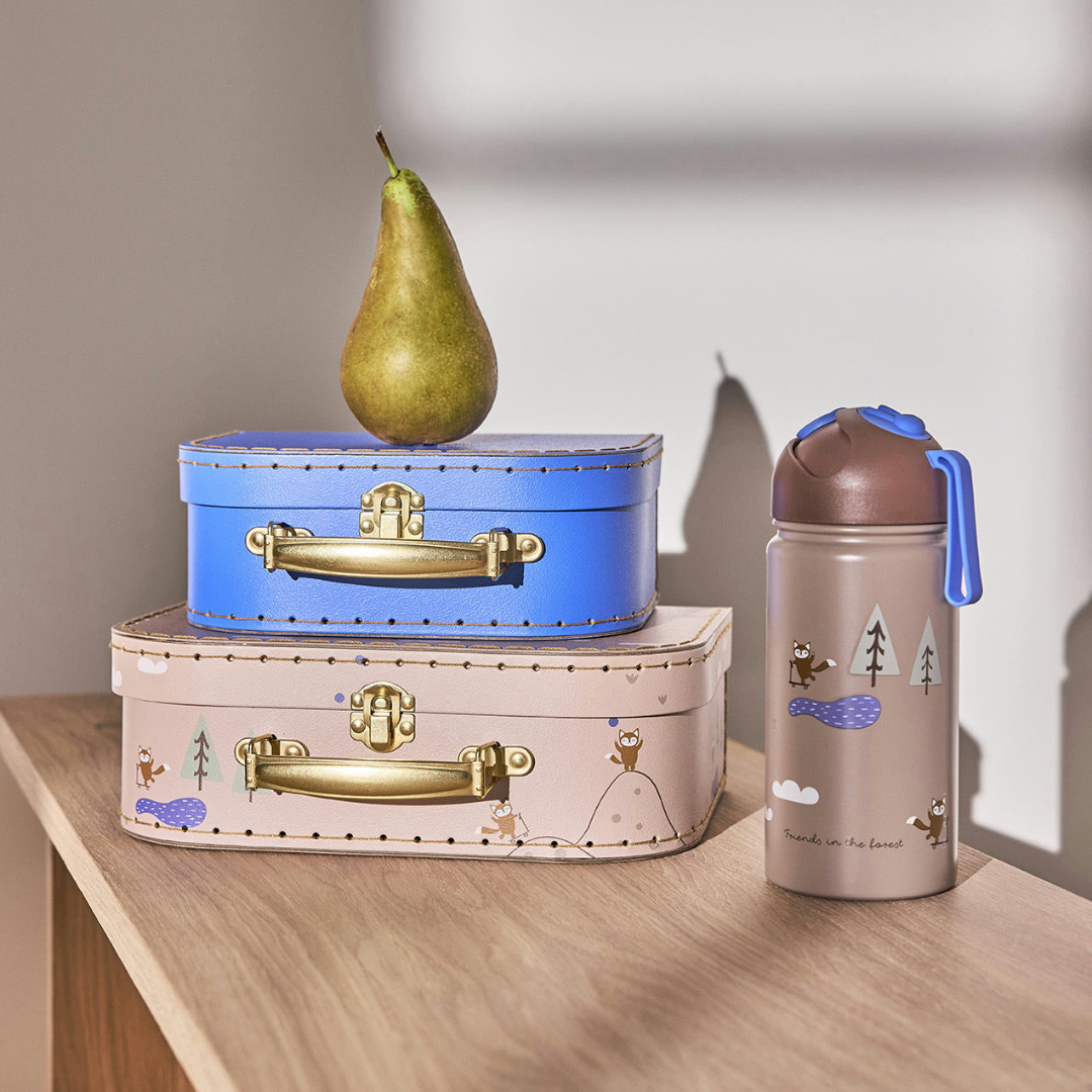 Boernedrikkedunk - Friends in the Forest - 360 ml - OYOY - drikkeflaske - drikkedunk (2)