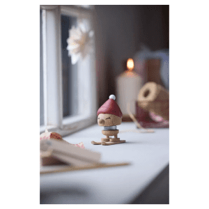 Hoptimist Skiing Bimble S Berry Egetrae - hoptimister - traefigurer - julepynt