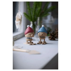 Hoptimist Skiing Bimble S Berry Egetrae - hoptimister - traefigurer - julepynt