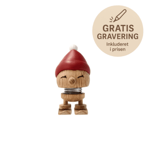 Hoptimist Skiing Bimble S, Berry Egetrae - julepynt - hoptimist med gravering - traefigurer