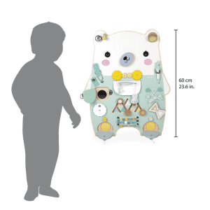 Janod - Bear Aktivitetstavle - aktivtitetstavler - aktivitetstavle til vaeggen - traelegetoej