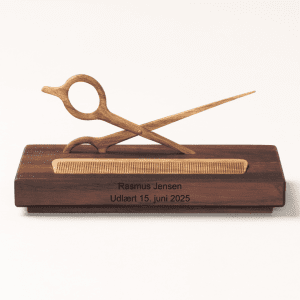 Barber Maya Soele - svendegave - figurer - personlig gave med gratis gravering