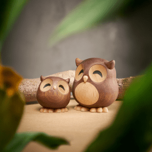 Villum og Sofia - traefigurer - fablewood (1)