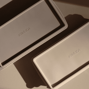 Isterningebakke, Driftwood - Cream Beige - isterningebakke med laag - isterningebakke silikone