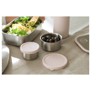 Snackboxe - 2 stk, Soft Rose - Snack cointainer - AYA&IDA