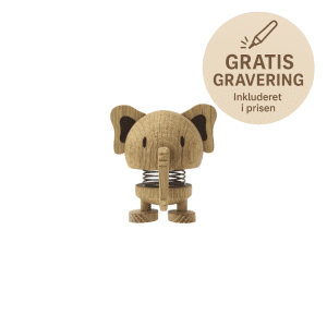 Hoptimist Elefant - traefigurer - traedyr