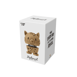 Hoptimist leopard emballage