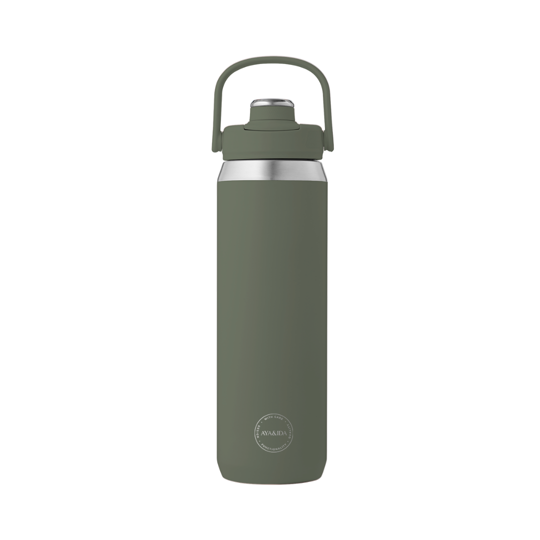 Sports Bottle 700 ml - Tropical Green - Aya & Ida (1)