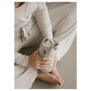 Sports Bottle 950 ml - Cream Beige - Aya & Ida (3)