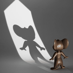 Boyhood x Tom & Jerry - Jerry Lille - boyhood figur - disney figur - traefigur