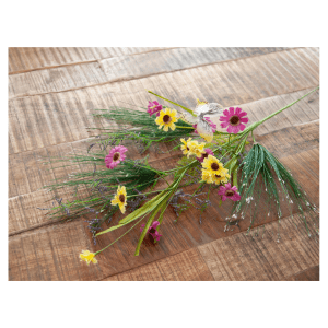 Kunstig Vildblomst gren, 60 cm