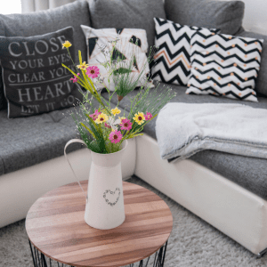 Kunstig Vildblomst gren, 60 cm