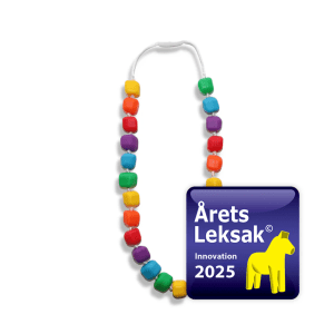 JellyStone Designs - sensorisk tyggehalskaede medium - Rainbow - bidesmykker (1)