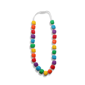 JellyStone Designs - sensorisk tyggehalskaede medium - Rainbow - bidesmykker