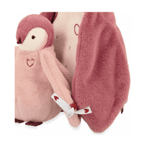Kaloo Bamser - Mor-Barn Pingvin Saet, Pink - barselsgave